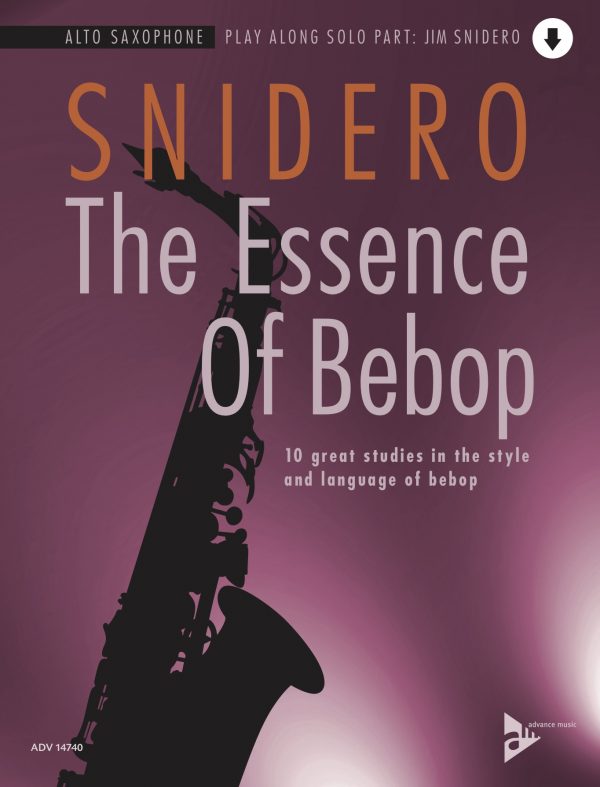 The Essence of Bebop - Alto Sax (Front Cover)