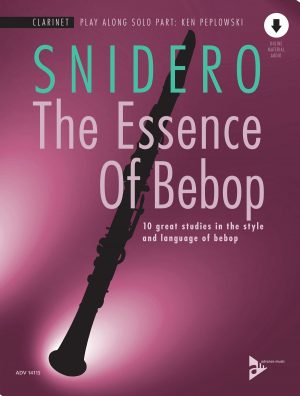 The Essence of Bebop - Clarinet (Front Cover)