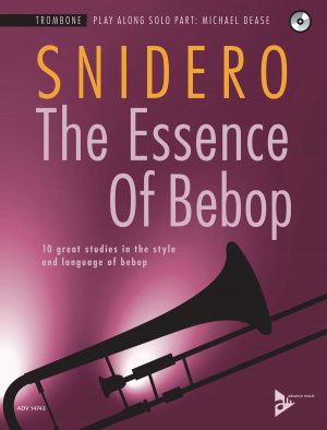 The Essence of Bebop - Trombone (Front Cover)